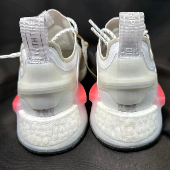 adidas Originals NMD_V3 White Running Gym Sneakers men sz 8 - Picture 4 of 9